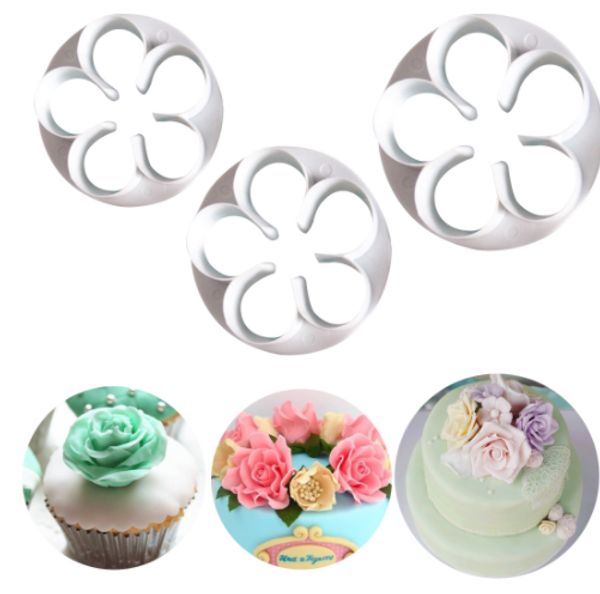 2019 Rose Flower Cake Decorating Tools Cupcake Kitchen Fondant