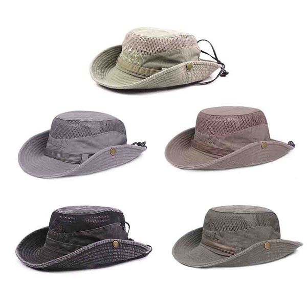 

рыбалка cap мужчины женщина хлопок вышивка visor сетка шлемы ведра строчок fisherman hat открытого восхождение зонт cap