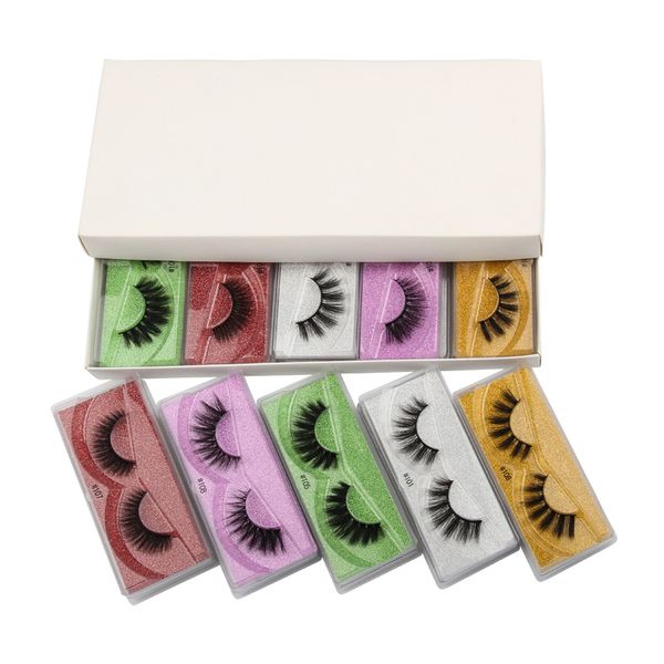 

false eyelashes wholesale 20/30/50/100 pcs 3d mink lashes natural makeup in bulk