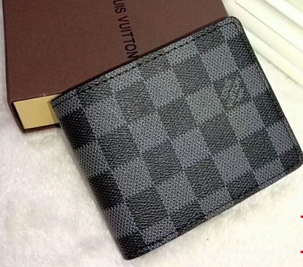 

New Arrival PU Leather Wallets For Mens Bifold Money Purse High quality Cluch wallet for man