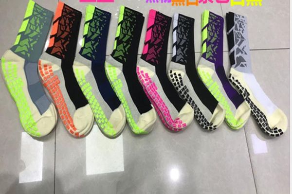 

in the tube socks professional thickening towel bottom socks football anti-skid, Black