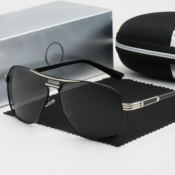 

polarized sunglasses men fashion brand designer mercede 1102 square sunglasses men sports driving fishing glasses oculos de sol npjom