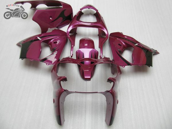 

custom motorcycle parts for kawasaki zx9r fairing kits 2000 2001 ninja zx-9r 00 01 zx 9r purple black abs fairings bodywork