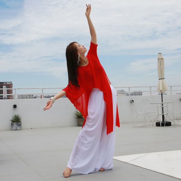 

belly dance uniforms modern dance clothing classical yoga sets and pants bellydance exercise clothing, Black;red