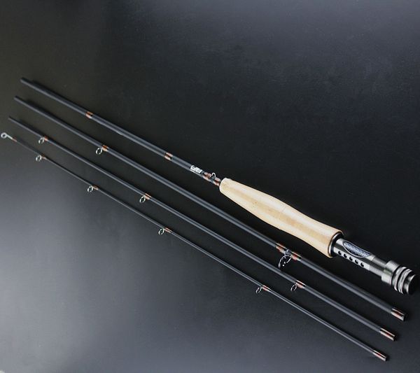 

fly fishing rod set 2.4m high carbon fly rod #3/4 4 section