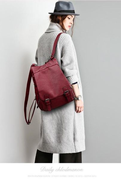 

2020 новый женский рюкзак моды диких леди рюкзак большой емкости простой