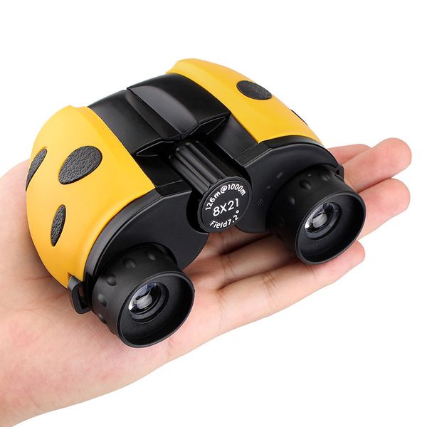 

portable focus 8x21 children binoculars outdoor travel hunting zoom long range folding hd powerful telescope christmas gifts