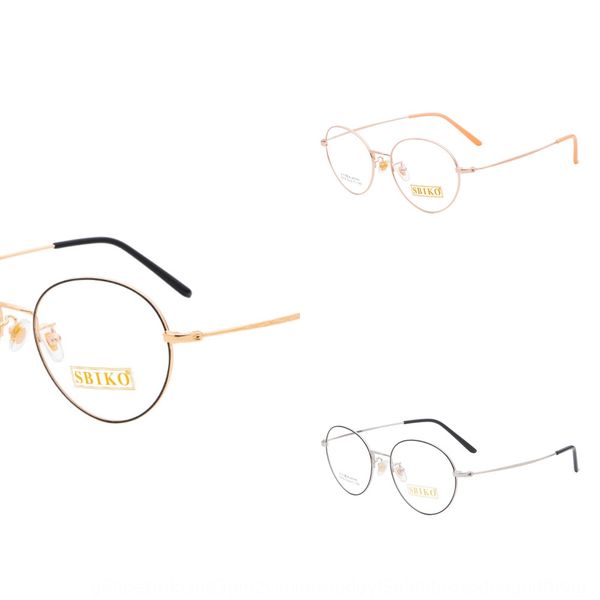 

jagger c5579 gold-rimmed female fashionable classic female simple large thin frame round face glasses glasses frame, Silver