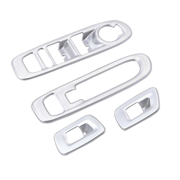 

for compass 2017-2019 matte door armrest window button switch trim cover