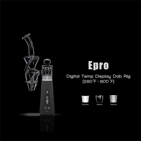 

Новый G9 Greenlightvapes Digital Epro Enail комплект с 3000mAh батареи и 3 Тип столовыми Портативный Воск Pen