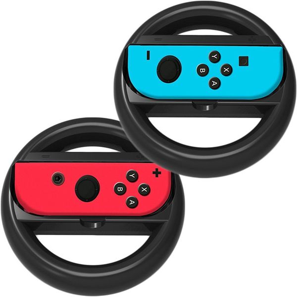 

abs steering wheel handle stand holder ns accessories joycon controller grip racing game steering gamepad for nintendswitch