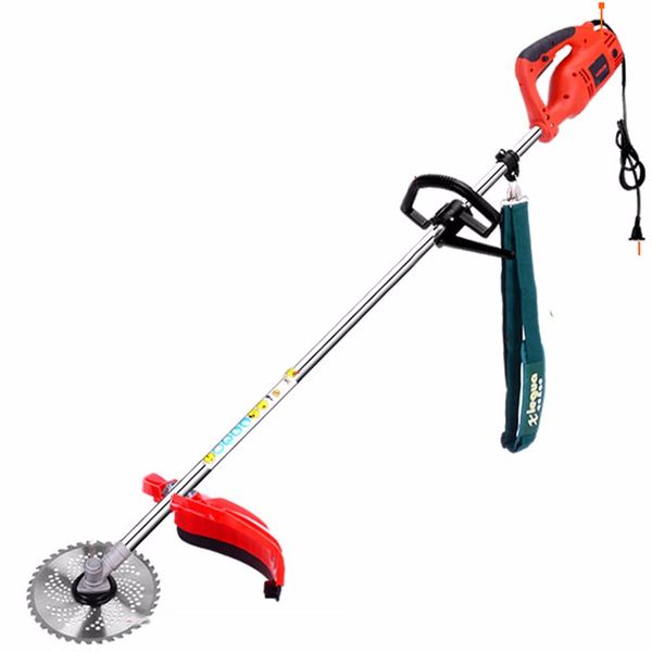 

220v household high power ac electric lawn mower lawn weeder grass cutter plug-in garden mower cropper harvester