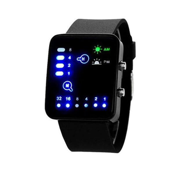 

sports led men's digital watch casual fashion silicone electronic watch male and female students clock hombre relogio masculino, Slivery;brown