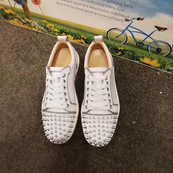 

wholesale brand white zipper studded casual shoes women's sports shoes2019, Black
