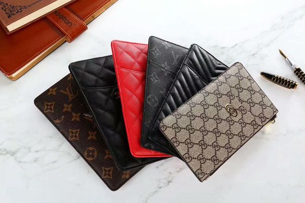 

Горячий новый фирменный дизайн кошелек на молнии со слотом для карт универсальны