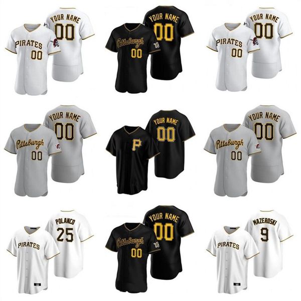 

2020 new season bryan reynolds jersey josh bell starling marte chris archer kevin newman gregory polanco cole tucker oneil cruz jose osuna, Blue;black