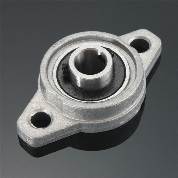 

8/10/12/15/17mm bore diameter zinc alloy pillow block flange linear bearing kfl series cnc