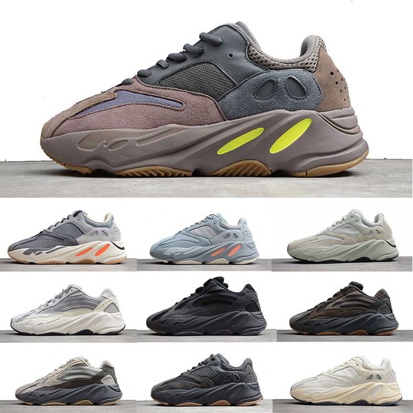 

yeezy 700 yeezys v2 wave runner mauve kanye west wave static shoes men women black white blue grey sports designer athletics sneaker