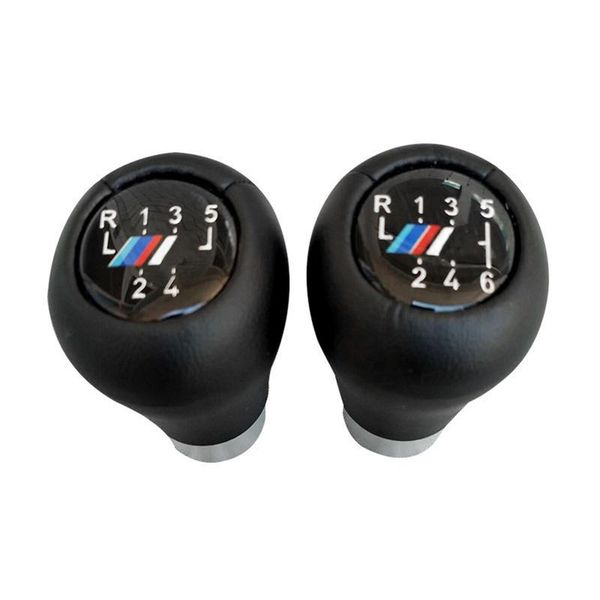 

gear shift knob boot cover stick shift lever 5/6 speed for e60 e90 e46 e36 car accessories right drive with m logo