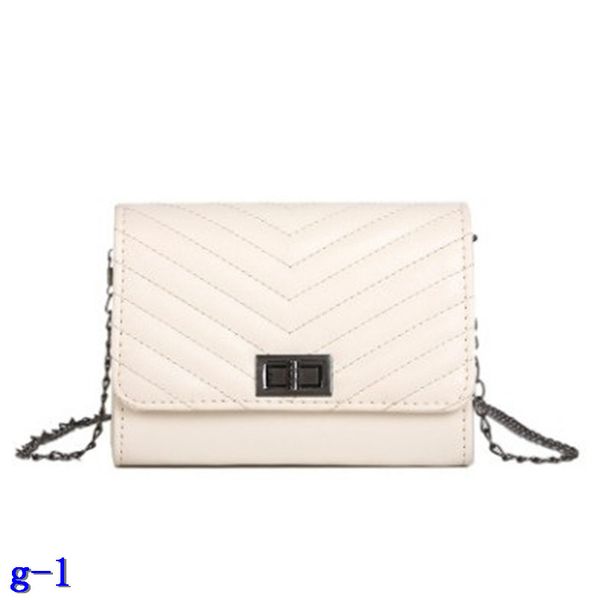 

designer luxury handbags purse new square bag ins v type linger chain chain bag single shoulder 4 colors fashion1