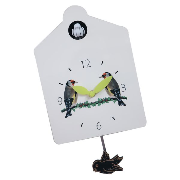 

creative wall swing clock wall decoration pastoral cuckoo clock modern pendulum clock