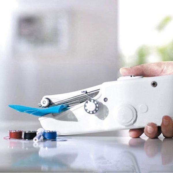 Handy Stitch Handheld Máquina De Costura Elétrica Mini Portátil Sem Corda Viagem Casa Embalagem de Varejo b751