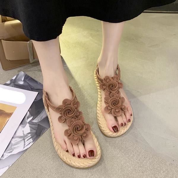 

fashion womens shoes 2020 all-match sandals summer woman women's heels suit female beige luxury comfort block sale ladies femme, Black