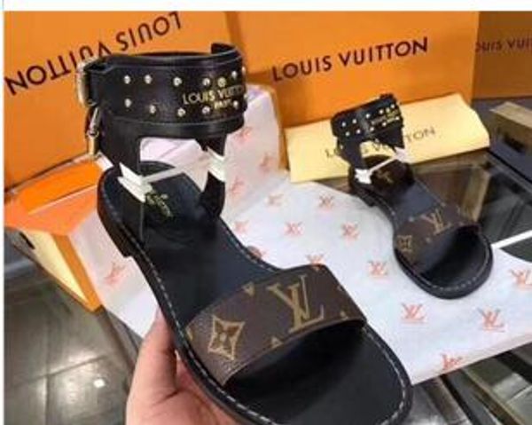 

factory outlet mens womens fashion pearl-effect and goldtone stud trim rubber slider sandals boys girls beach causal slippers, Black