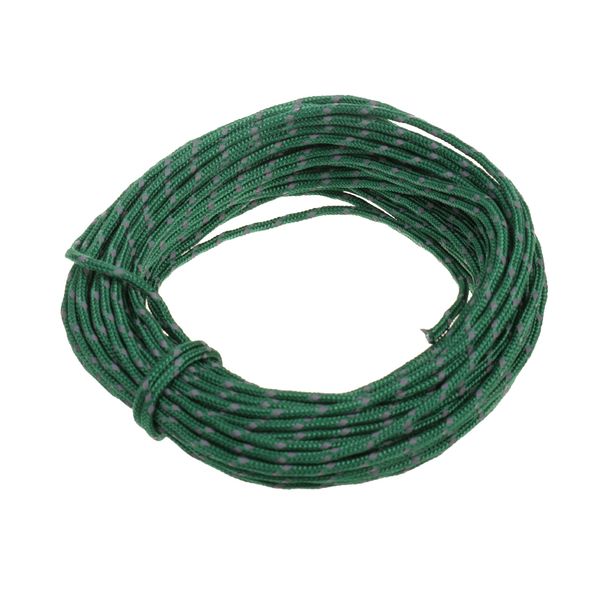 

50ft 2.5mm camping tent awning reflective guyline rope runners paracord - 3 colors