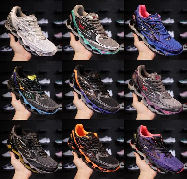 

2019 summer mizuno wave prophecy 7 men designer sports running shoes mizunos 7s mens trainers sneakers shoes size36-45, White;red