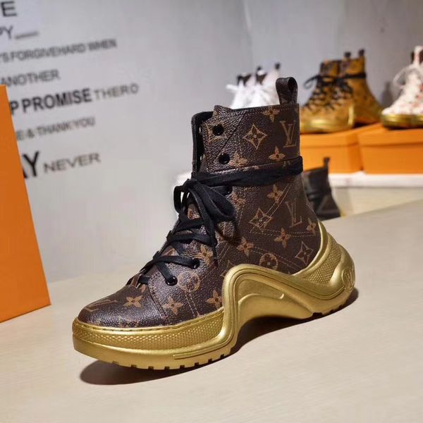 

the lastest sneakers shoes sports luxury67 boots womens shoes brand half ankle boot lady designerss genuine leather dress boots casual, Black