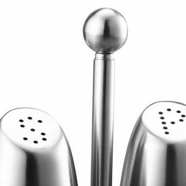 

stainless steel condiment tank salt pepper shaker seasoning set bottle seasoning kitchen jar kitchen supplies-style 2 other kitchen tools