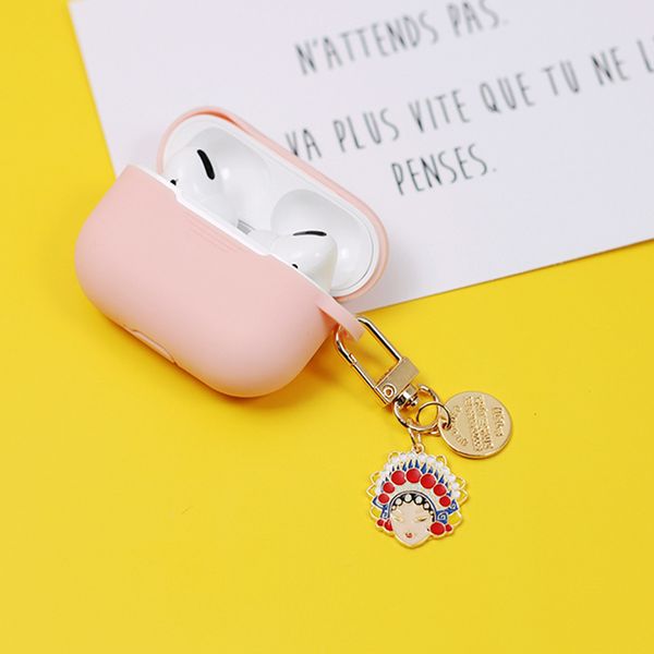 

chinese national peking opera keychain opera characteristic metal pendant elegant lady backpack jewelry accessories, Silver