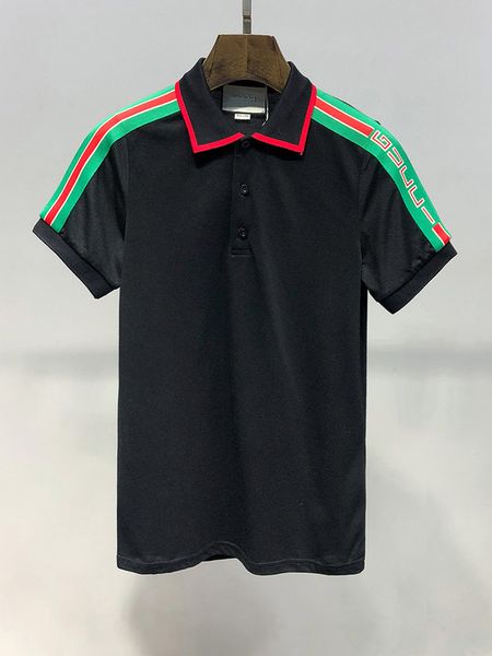 

bee polo shirts mens designer t-shirts fashion brand clothing short sleeve calssic luxury tshirt business casual tee white, Gray