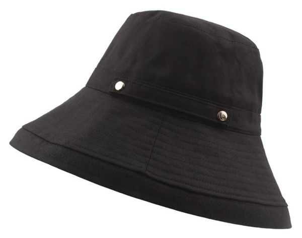 

новый 100% хлопок женская мода весна твердые рыбацкая шляпа летняя крышка бассейна спорт скупые поля шляпы, Blue;gray