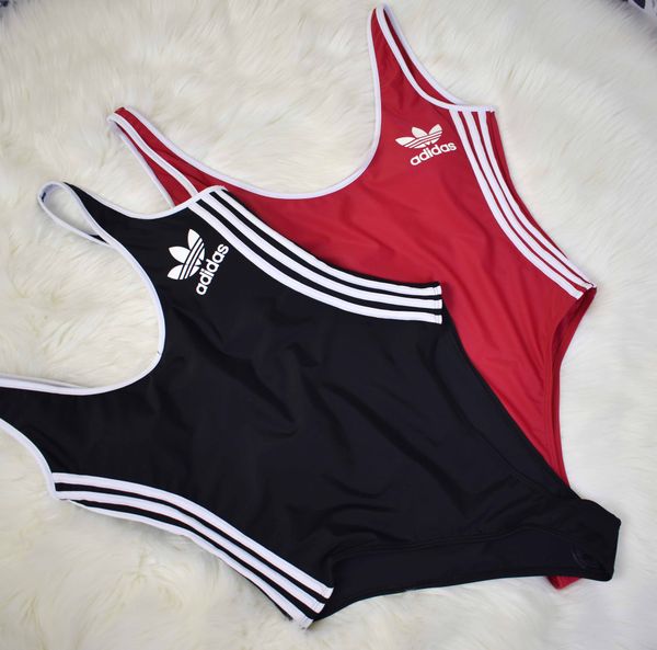 

Summer women bikini et fa hion brand wimwear with ad letter lady wim uit one piece uit for women bathing uit 2 color xl