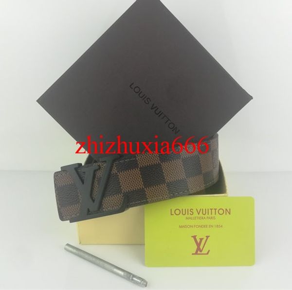 

belts designers belts belt male chastity belts fashion mens leather belt with box, Black;brown