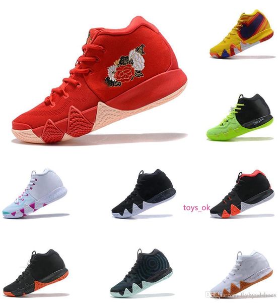 

sale mens shoes kyries 4 black magic mens basketball shoes sport shoe 4s zoom sneakers outdoor hiking jogging shoes casual shoe