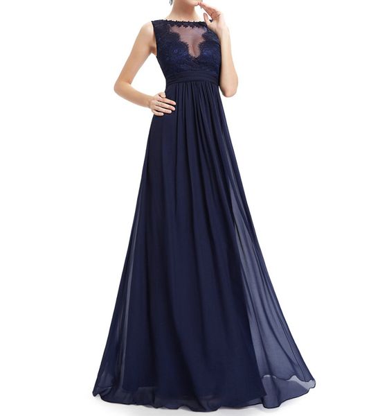 

dark navy chiffon long bridesmaid dresses, White;pink