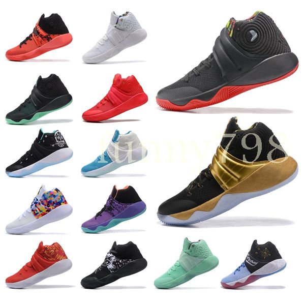 

С коробкой лучшие качества дизайнер обуви мода 2 Кирие Ирвинг Неон сочетает класс