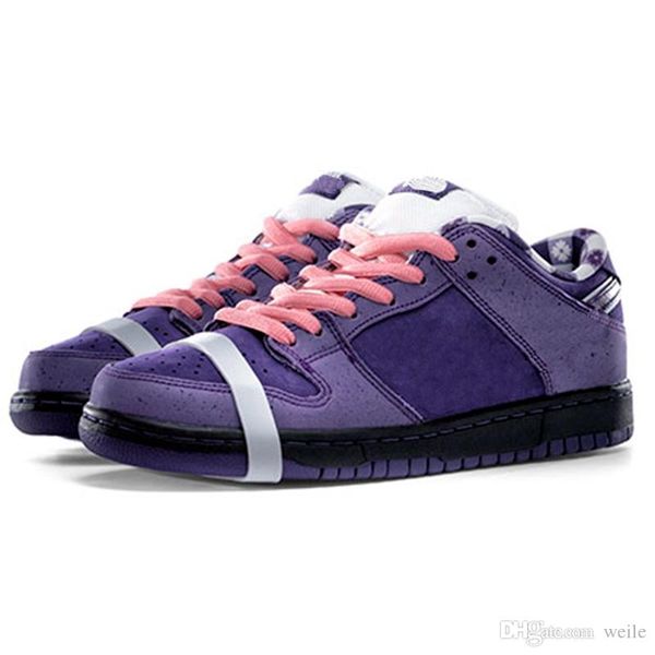 

brand 2019 new purple lobster wmns concepts sb dunk low pro og qs basketball shoes designer sneakers fashion casual skateboard shoe with box, White;red