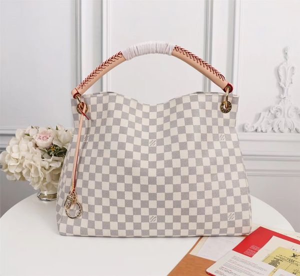 

Brand real leather women bag art y de igner tote wallet for women genuine leather chain bag gm pm big handbag ize 46cm 40249