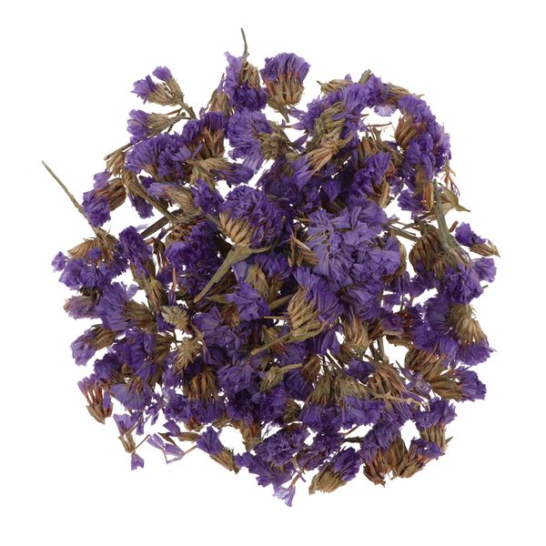 

5 pack natural dried flowers scrapbooking cards making diy decoration purple