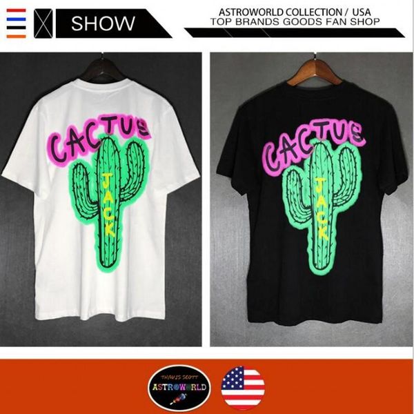 

astroworld tour трэвис скотт лето o-образным вырезом мужские письмо печати футболки хип-хоп с коротким рукавом высокое качество мужские топы, White;black