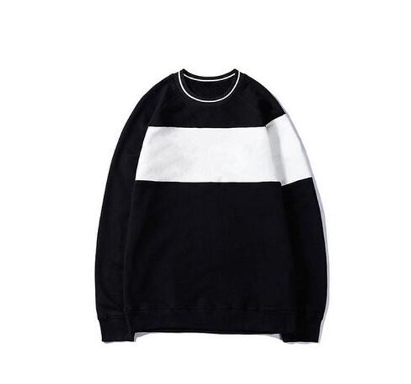 

brand luxury hoodie round neck men women embroidery pullover hoodie long sleeve casual mens designer hoodies sweatshirt, Black