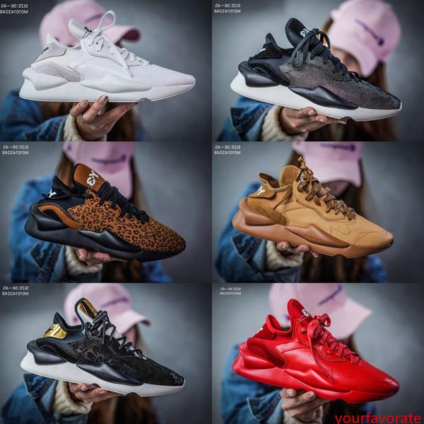 

wholesale new mens designer sneakers y-3 kaiwa chunky running shoes y3 kaiwa chunky sports sneakers training shoes size 36-45