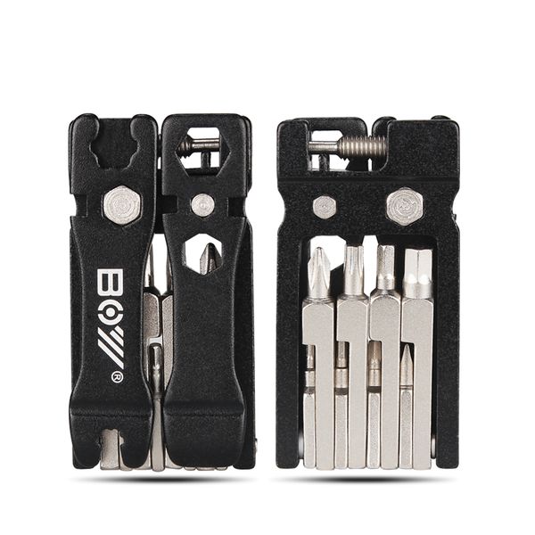 

21 in 1 combination bike repair tools kit hex key chain removal tools screwdrivers tyre level allen wrench bicycle repair