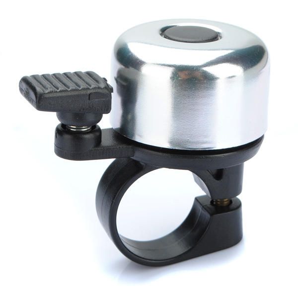 

metal ring handlebar bell sound alarm for bike bicycle - black