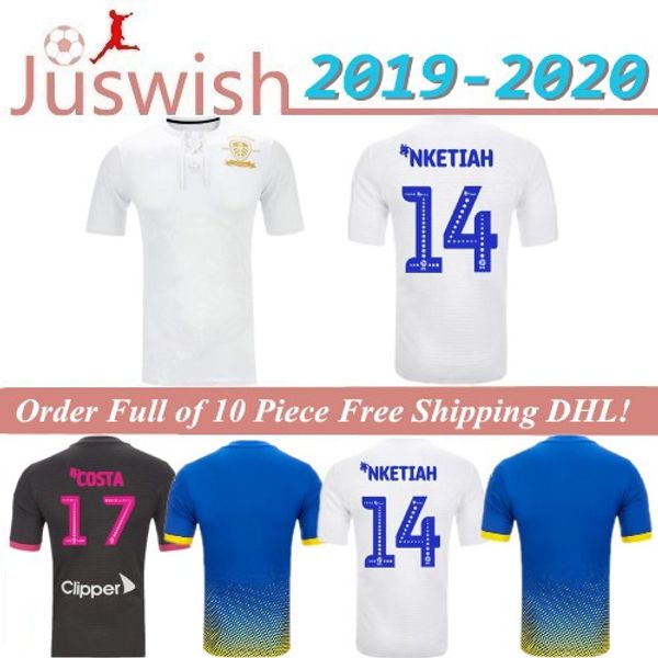 

leeds united 100th anniversary centennial limited edition centenary soccer jersey roofe bamford alioski jerseys centenary football shirts, Black;yellow