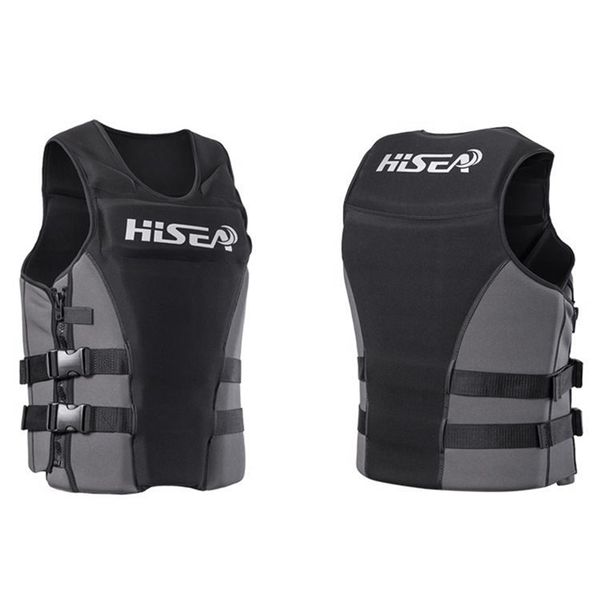 

life vest & buoy 2x hisea men's professional surf motorboat fishing jacket swimming buoyancy floating clothing l xl
